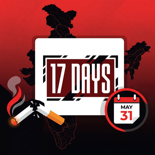 World No Tobacco Day 2026 — Your India 17-Day Quit Plan for May 31