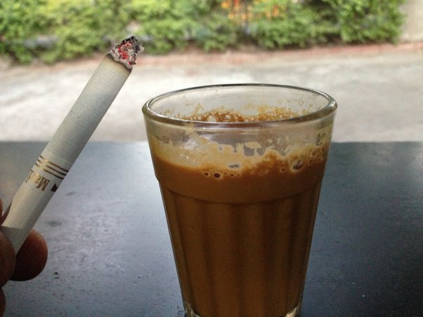 Chai + Cigarettes = Heart Attack. Smotect Can Save!