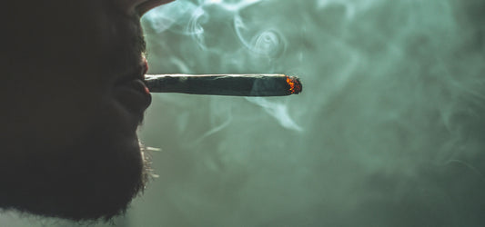 A man Smoking Cigarette