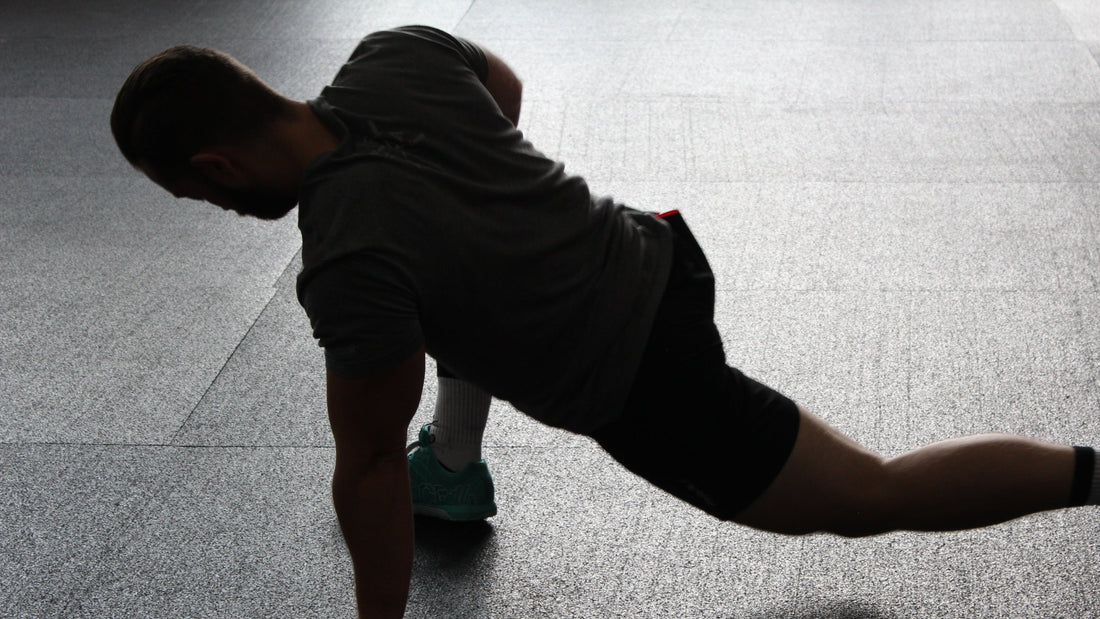 A man doing workout Image