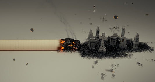 smoked cigarette