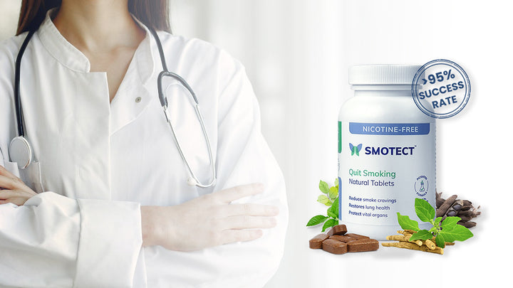 Doctors Recommending Smotect Quit Smoking Natural Tablets 