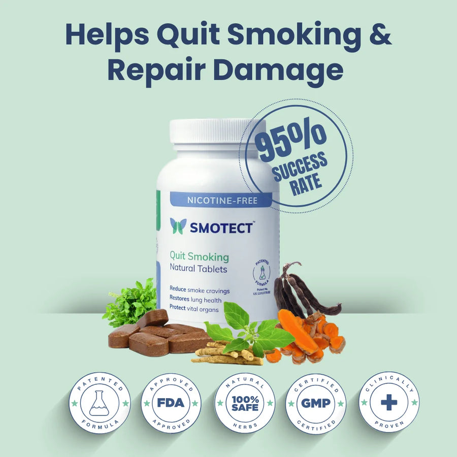 Helps Quit Smoking & Repair Damage